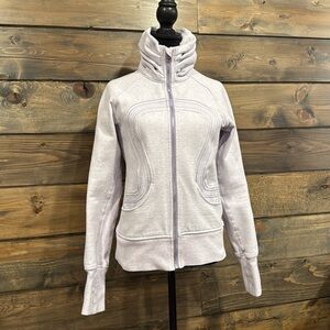 lululemon athletica Light Gray Hoodie